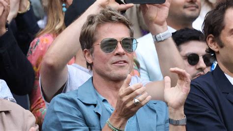 brad pitt at wimbledon.